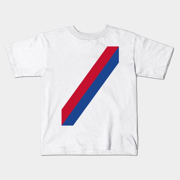 Palace Stripes Kids T-Shirt by Confusion101